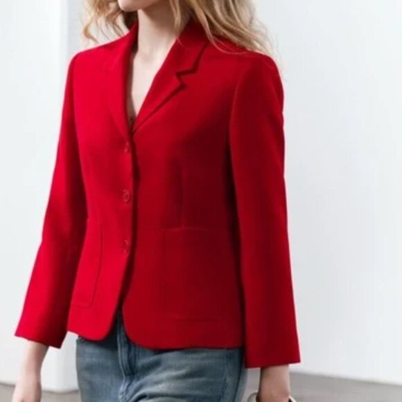 NWT Zara fitted blazer - size M - Picture 1 of 11